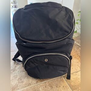 lululemon athletica Midnight Black Parent Backpack